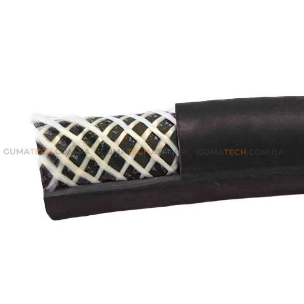 Шланг для поливу Gumatech ⌀ 10 мм x 6,3 атм чорний 005-В-10-6,3-black фото